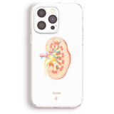 a detailed illustration of a kidney, with the name 'Annie' written below it.