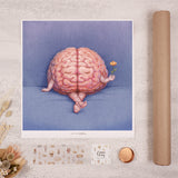 複製畫- Relaxing Brain