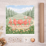 複製畫- Walk for Health