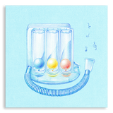 複製畫- Triflow 呼吸訓練器