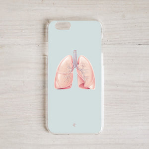 肺臟手機殼